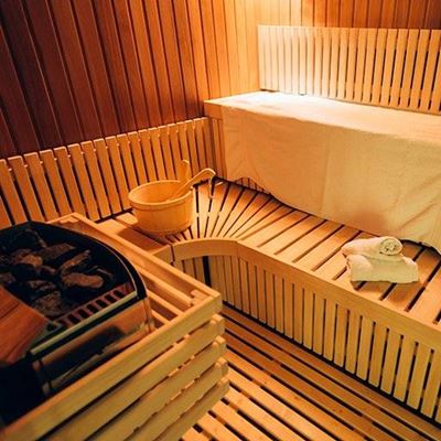 STEAM, RELAXATION, TOWEL, SAUNA, CABIN, HEALTH, BENCHES, LADLE, BUCKET