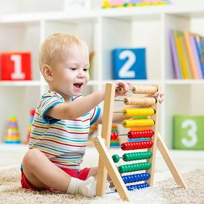 CHILD, CHEERFUL, EDUCATION, ABACUS, BEADS, COUNTING, TODDLER