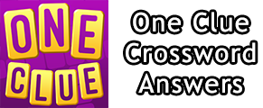 One Clue Crossword solution
