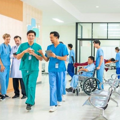 LANYARD, SCRUBS, HOSPITAL, SEATS, TALKING, MEDICAL, WHEELCHAIR, DOCTORS, STETHOSCOPE, CONSULTANT, PASS