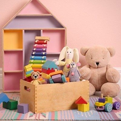 EARS, MOUSE, BLOCKS, TRIANGLE, XYLOPHONE, TOYS, TEDDYBEAR, RABBIT, BOX, RUG, CUBE, CROCHET