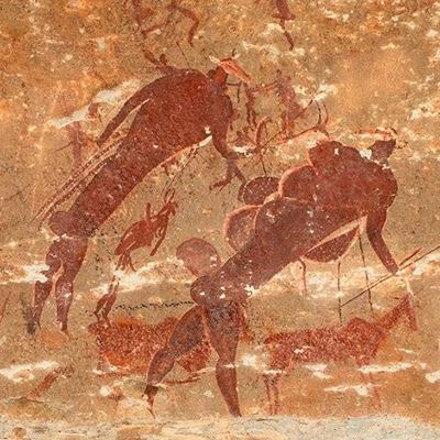 ANIMALS, ANTELOPE, ANCIENT, HUMANS, CAVE, FIGURES, WALL, HUNTING